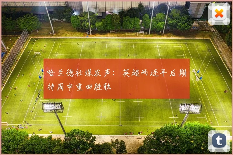 哈兰德社媒发声：英超两连平后期待周中重回胜轨